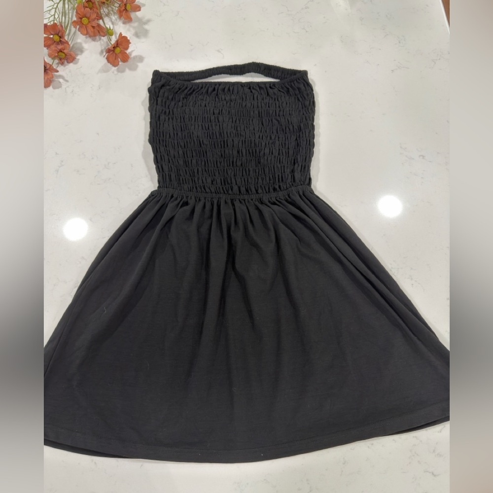 Elegant Black Women's Swim Dress